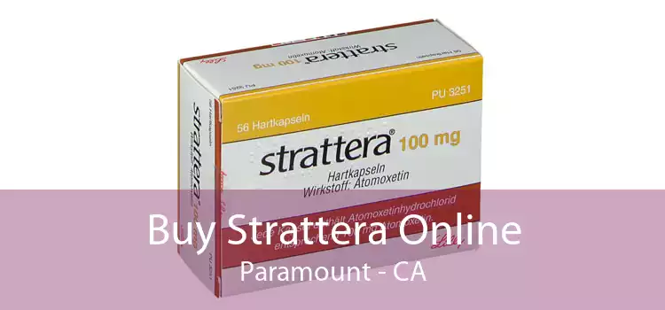 Buy Strattera Online Paramount - CA