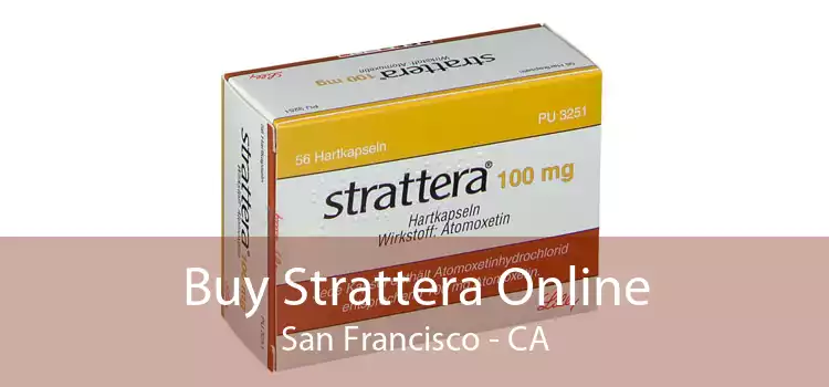 Buy Strattera Online San Francisco - CA